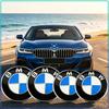 1Pcs Car Emblem Badge Front Rear Trunk Logo Steering Wheel Wheel Hub Cap Sticker For BMW X1 X2 X3 X4 X5 1 2 3 4 5 6 Series F10 F30