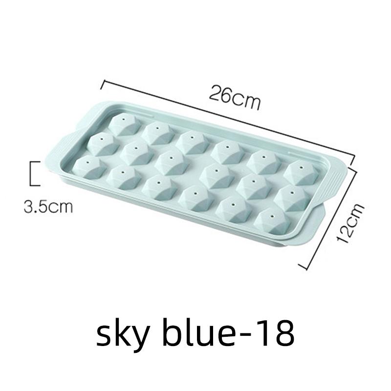 18/33 Grid Silicone Mold Ice Tray Ice Mould Home Bar Cooler Tools Party Use Round Ball Chocolate Mold Kitchen DIY Ice Cube Maker
