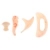 Pink Series Bending Knife Scraping Mushroom Shaped Facial Beauty Gua Sha Board Resin Massager Body Spa Acupuncture Physical