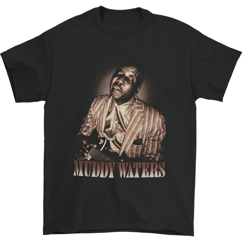 New Muddy Waters Music Lover T Shirt S5xl Heavy Cotton Black Cl322