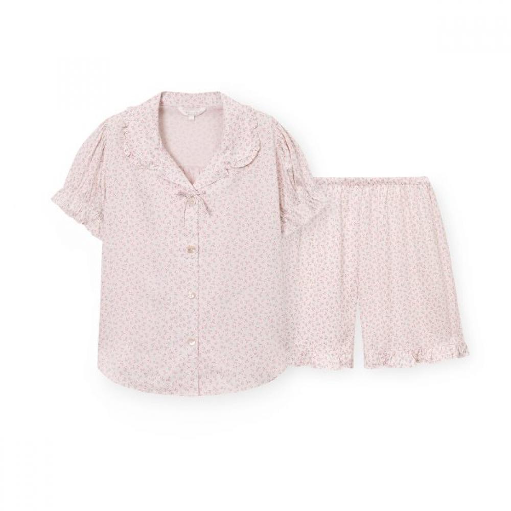 Orcite Women S Short Sleeve Pajama Set H202 Sherry M