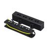 FLEOR Open Style Vintage Alnico 5 Jazz JB Bass Pickup Fiber Bobbin For 4 Strings Bass,Neck or Bridge Pickup