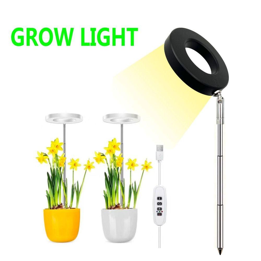 Ring Lamp LED Plant Light Retractable Growing Phytolamp Plant Growth Fill Lighting Hydroponic
