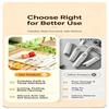 Multi-Functional Split‑Design Multi‑Purpose Fruit Knife, Portable Stainless Steel Peeler & Cutter With 135 Degree  Rotatable Peeling
