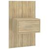 VidaXL Tête de lit avec armoires Chêne sonoma Bois d'ingénierie 3115702