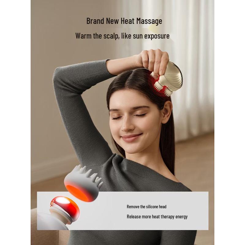 

SKG B5 Head Massager with Red Light & Heat Therapy CN plug (adapter included)