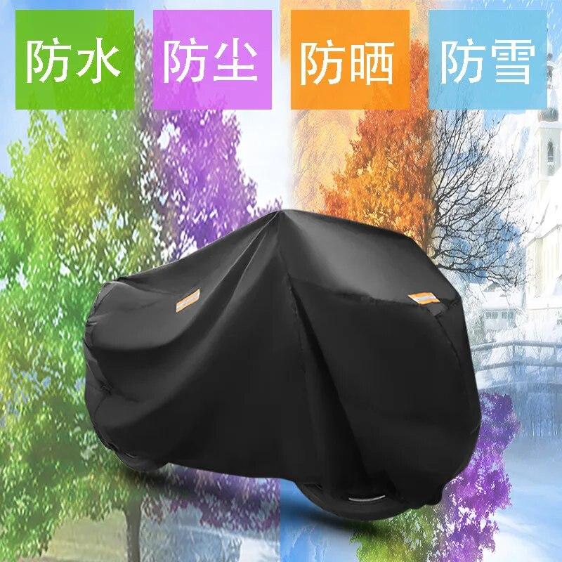 Motorcycle Waterproof Cover M-XXXL Outdoor Sun Protector MotoBike Rain Dustproof Covers Motorcycle Waterproof Protection Gear