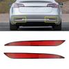 Car Tail Lamp Brake Light Rear Bumper Reflector Warming Lamp