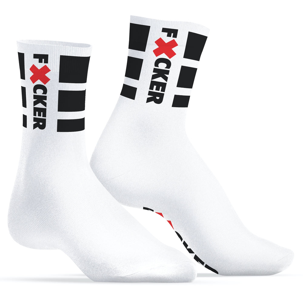 White Fucker SneakXX Socks - SneakXX - SOCKS
