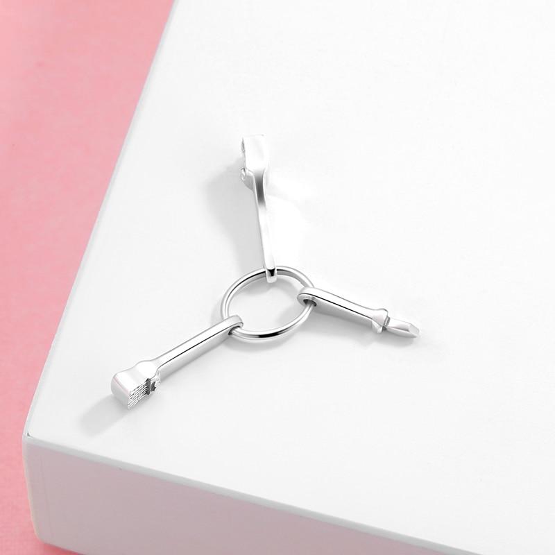 Breloques Perles Accessoires en Argent Sterling 925 pour Ustensiles de Cuisine S'adapte aux Bracelets DIY Originaux Bijoux