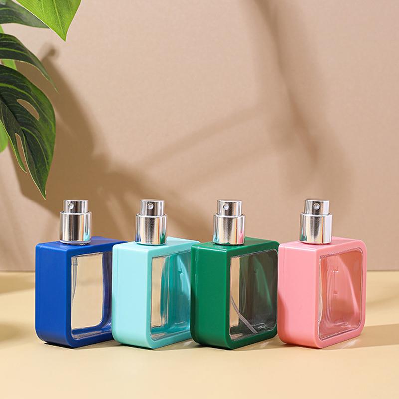 40Ml  Portable Spray Bottle Diy Transparent Liquid Sprayer Simple Unisex Perfume Bottle