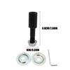 Bench Grinder Spindle Adapter Motor Shaft Extender Arbor Coupler Sleeve Right Left Convert Rod Buffing Wheel Rotary Polish Parts