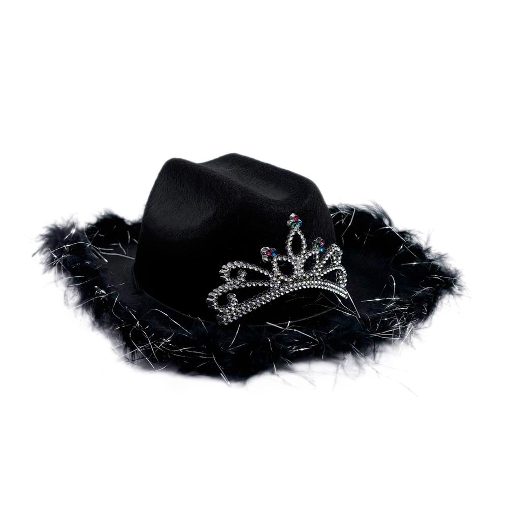 Pink Cowgirl Hat Tiara Cowboy Hat Dress Up Costume Clothes for Kids Pretend Play Party Favors Western Cowboy Hat for Boys Girls