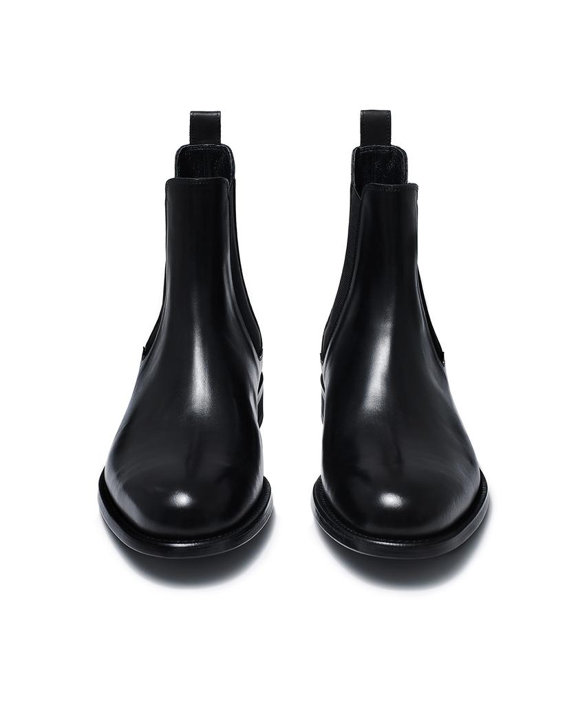 Musinsa Standard Plain Chelsea Boots [Black]