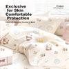 Right Away Disposable Bedding Set for Two People, Thickened Bed Sheet, Duvet Cover, Bedding Set for Travel And Hotel Use, Hygienic Barrier