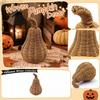 Decorazione Zucca Intrecciata per Halloween Decorazioni Autunnali per la Casa