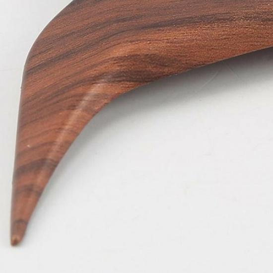 Peach Wood Grain Steering Wheel Decor Cover Trim For Honda CR-V CRV 2017-2022