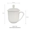 Bone China Lidded Teacup