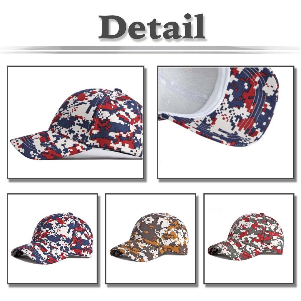 Baseball Mosaic Digital CA871 [White Fang] Hat, Cap, Pattern, Pattern, Unisex, Stylish, Cool, Men's Cap, (Gray)