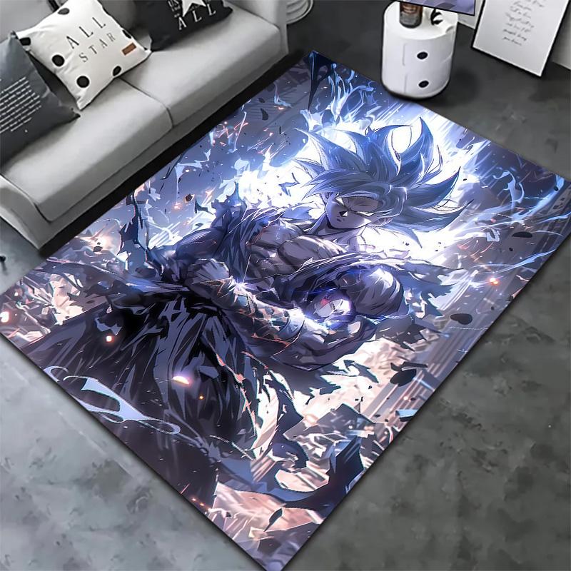 Son Goku Carpet Rug For Living Room Bedroom Home Sofa Decoration,kids Play Nonslip Floor Mat