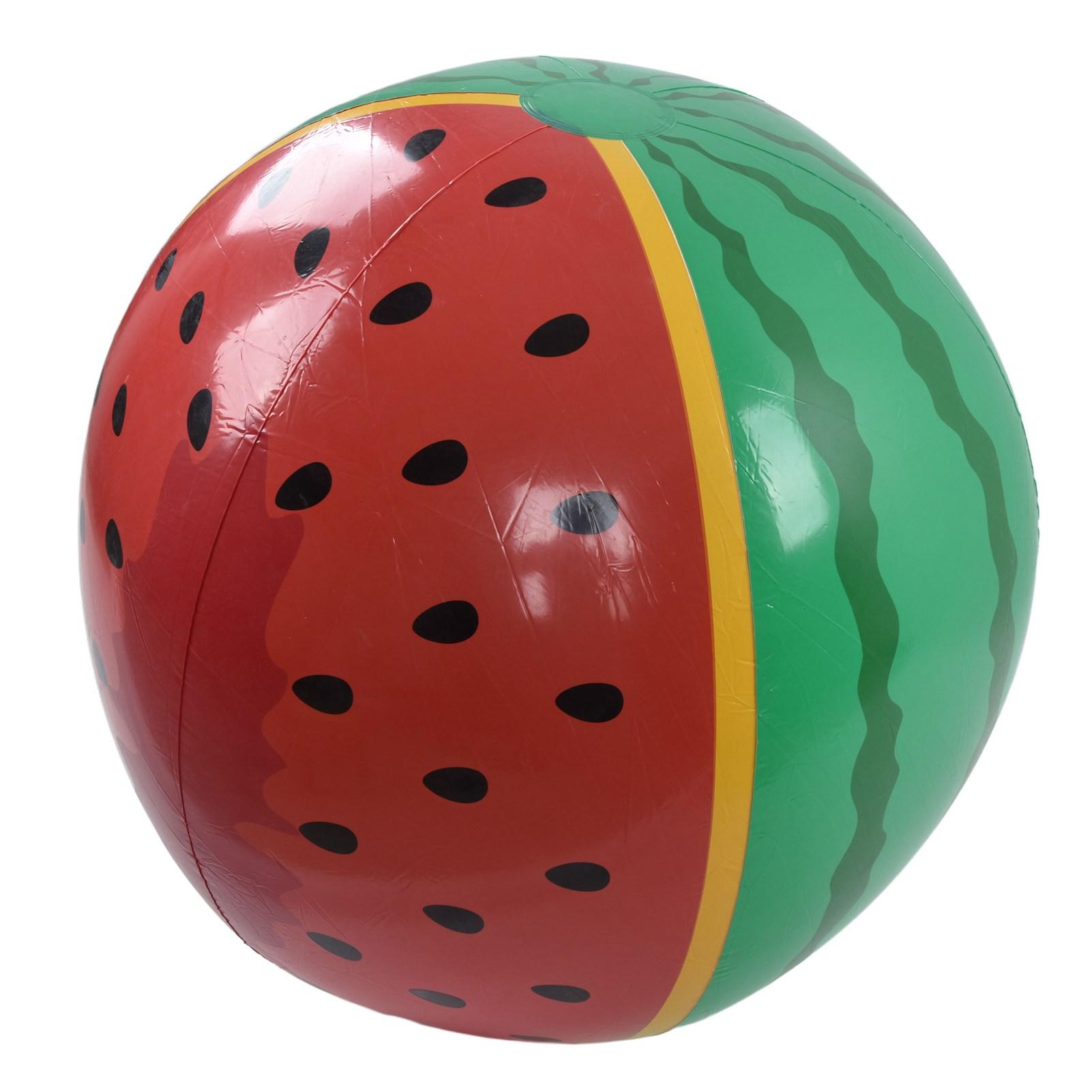 

Арбузные пляжные мячи ПВХ Материал Портативный Приятный для кожи 90 см 35,4 дюйма Диаметр Надувной мяч для бассейна