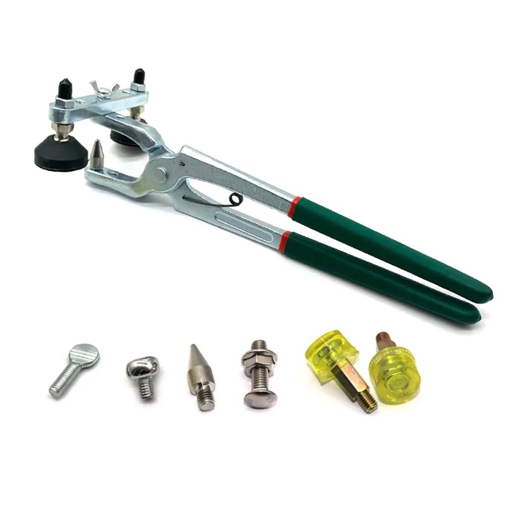 Auto Body Repair Kit with Paintless Dent Pliers and Fender Edge Tool for Car Door Hood Repair