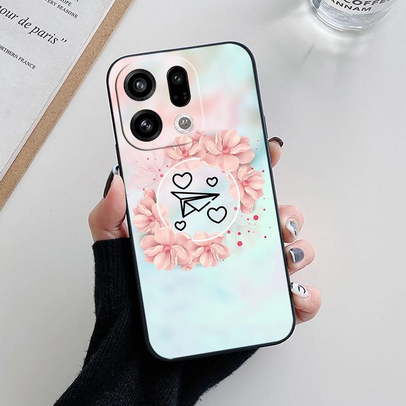 For Oppo Find X9 Find X9 Pro Case Fashion Soft Silicone Back Cases for Oppo Find X9 Pro Phone Cover Etui Fundas FindX9 Coque