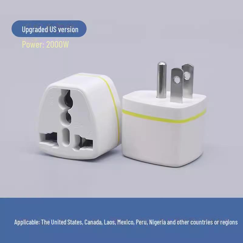 International Travel Converter Plug: HK, Korea, UK, Germany Standards