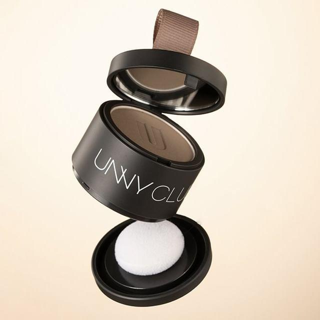 UNNY CLUB - Velvety Soft Hairline Filling Powder - 2 Colors 01# Dark Brown - 3.2 g