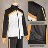 HOLOUN Zero Anime Natsuki Subaru Costume Cosplay Ricamo Tuta con Zip Intera Pantaloni Elasticizzati