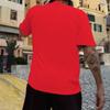 Men's "YAHWEH The Great I Am" Print Tee, Casual Christian Faith Oversized Short Sleeve Top