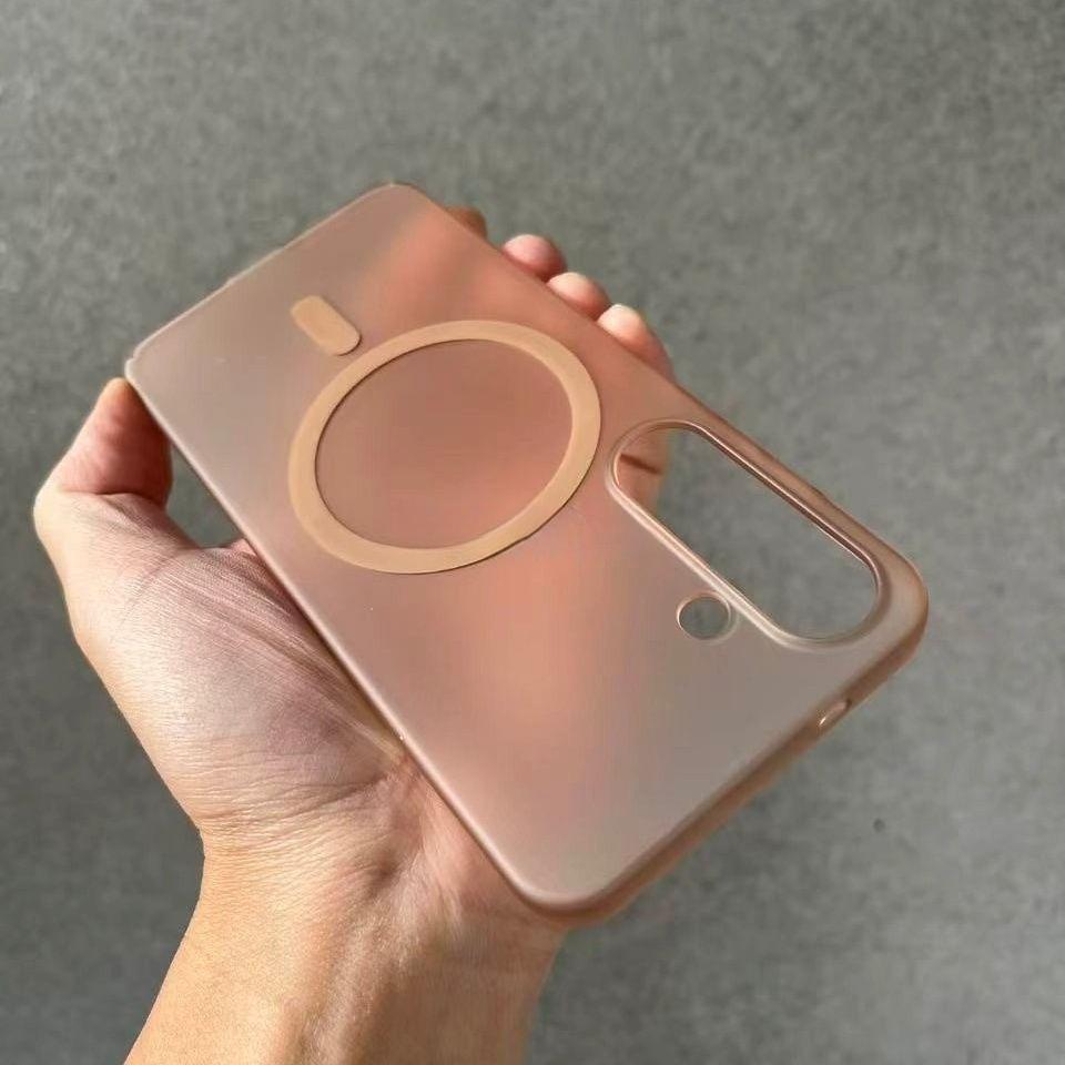 Coque Pour Samsung Galaxy A57 A37 Élégante Simple Transparente Antidérapante Magnétique Housse Pour Samsung Galaxy A 57 Antichoc Funda