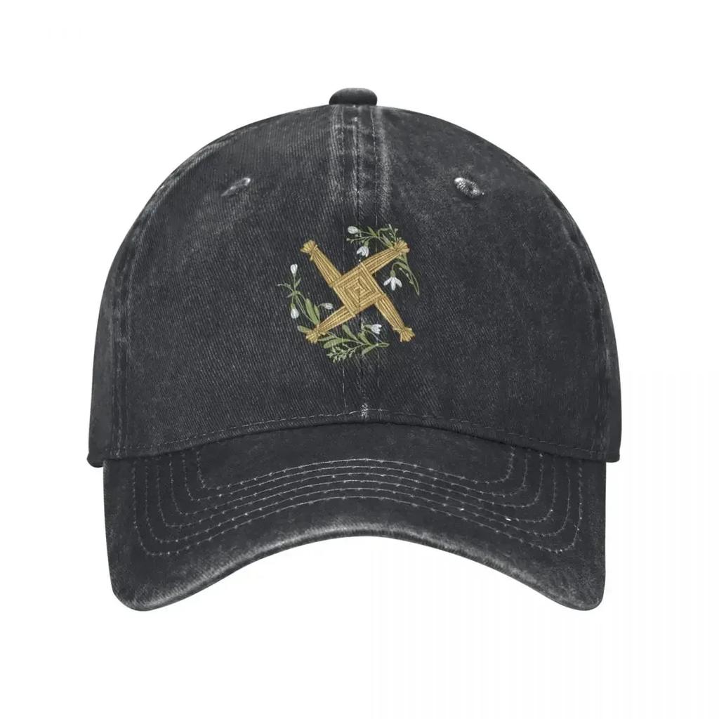 Brigids Cross Baseball Cap Golf Hat Unisex Ball Cap Anime Unisex Womens