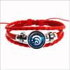 Genshin Impact Spiel Cosplay Requisite Auge Gottes Wasser Wind Donner Feuer Gestein Eis Element Lila Armband Schmuck Fans Geschenk