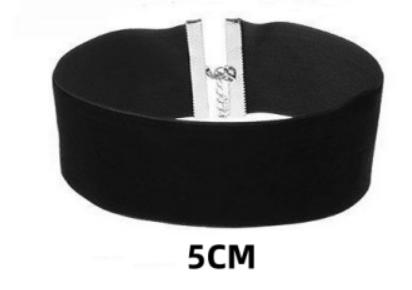 Goth Black Velvet Choker Necklaces Gothic Style Rope Women Neck Decoration Chocker Jewelry On The Neck Collar For Girl Kpop