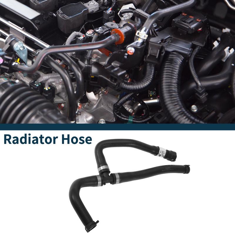 X Autohaux Auto Car Radiator Hose Heater Hose No.CT4Z18N345B for Ford Edge 2.0L 2012-2014 Black Rubber 1 Pc Heating Water Pipe