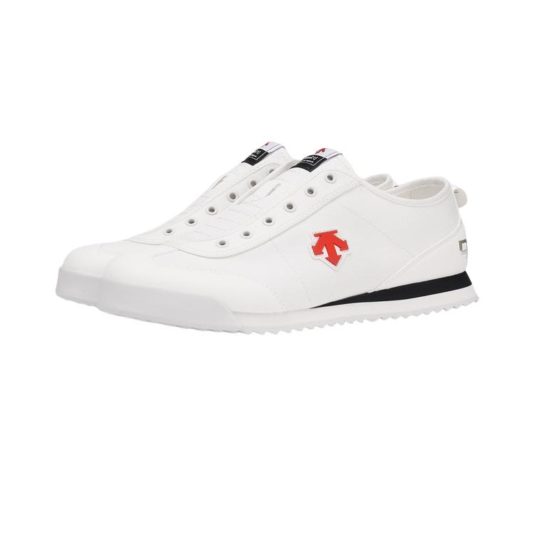 Descente Chron Tempo T Shoes Comfortable Versatile Low-Top Lifestyle Casual Shoes Unisex sneaker White D5131LSN25-WT