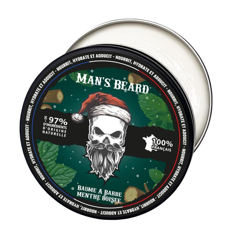 Duftender Bartbalsam - Holziges Minzaroma