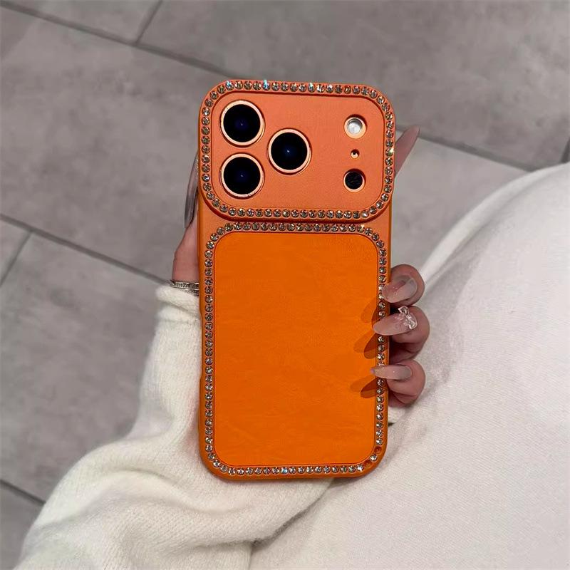 

iPhone 17 Pro Case - Snow Mountain Pattern with Rhinestones, Compatible with Apple 16 Pro and 15 Pro iPhone 14 6.1