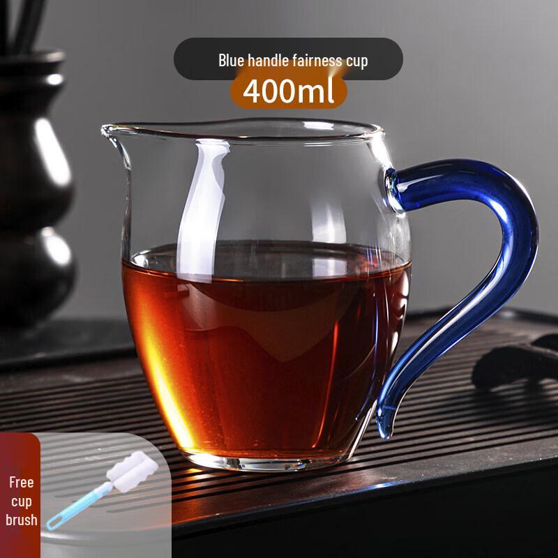Qiwei Heat-Resistant Glass Tea Pitcher with Filter