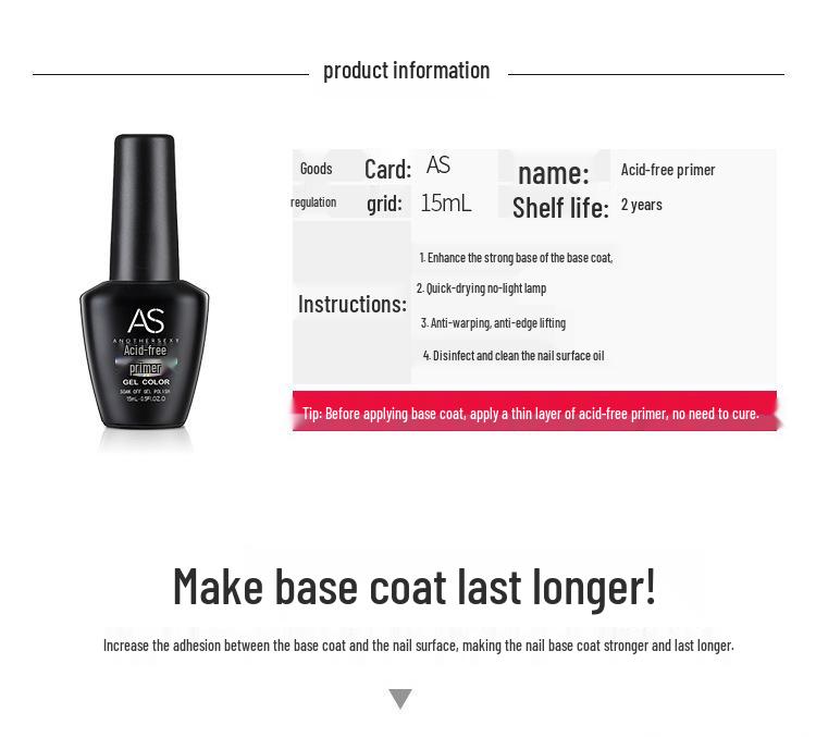 Nail Art Gel Anti-Lift Bonding Primer