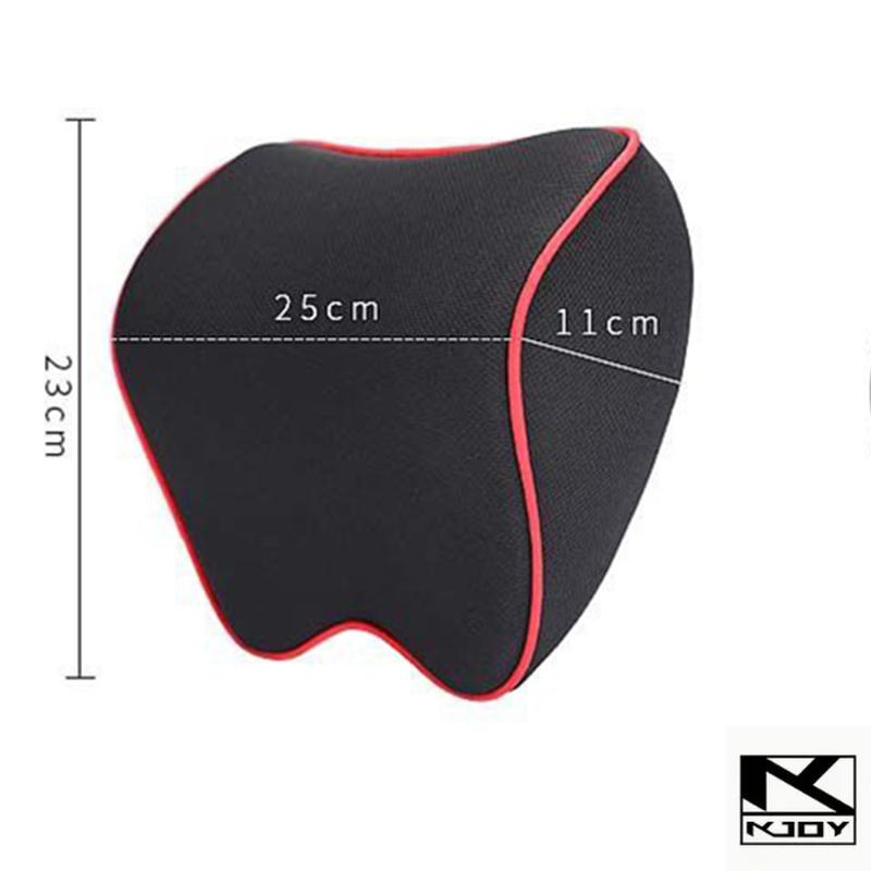kkjoy Memory Foam Neck Support Pillow Universal Car Headrest used for driving comfort