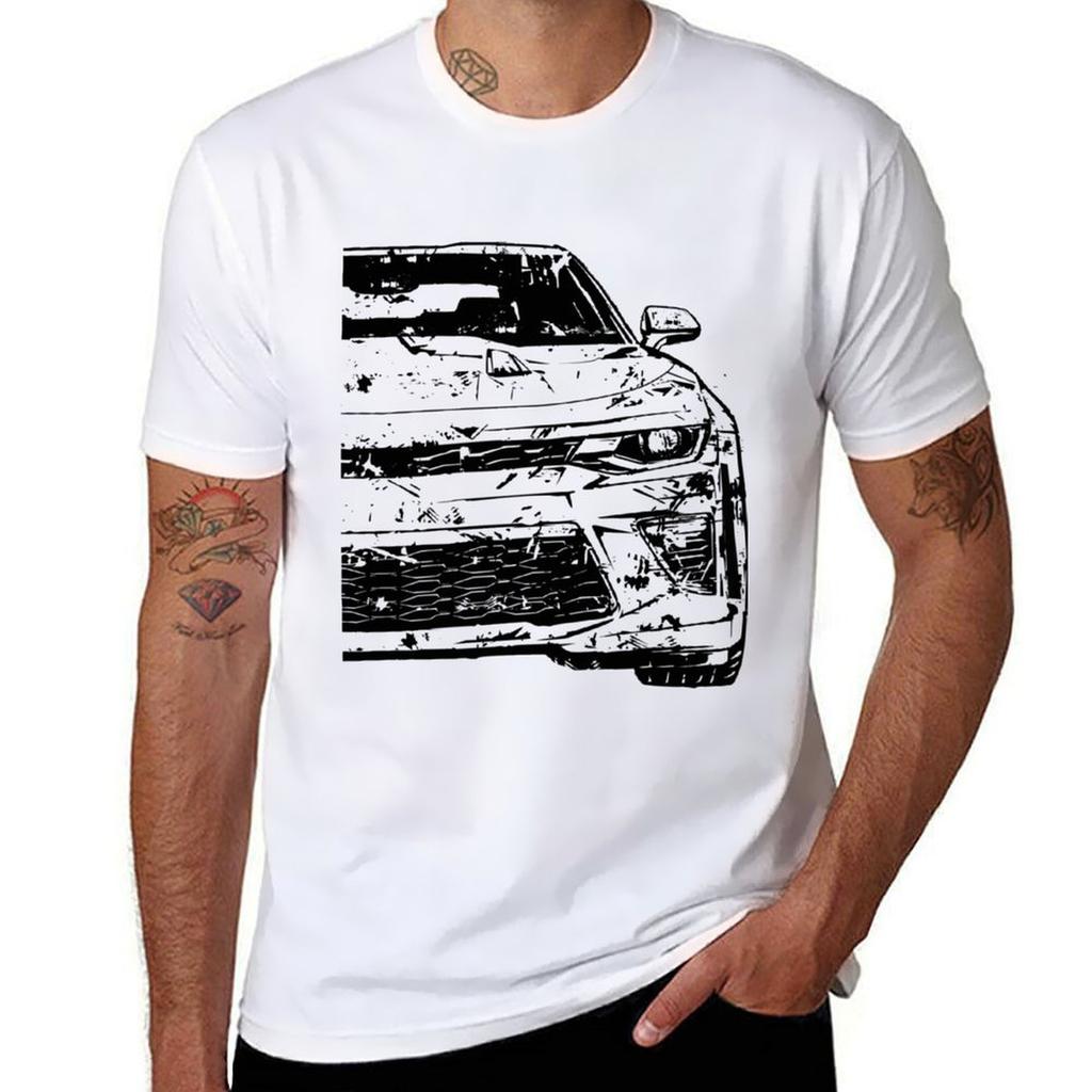 Camaro Gen6 OLS Camaro TShirt Gym Wear Breathable Short Sleeve Tee