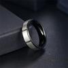 Trendy Fashion Titanium Steel Batch Flower Ring Women's Senior Temperament Couple Ring Trendy Men's Hand Jewelry