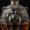 280ml Whiskey Decanter with Leak-Proof Seal Stopper Lion Design Large