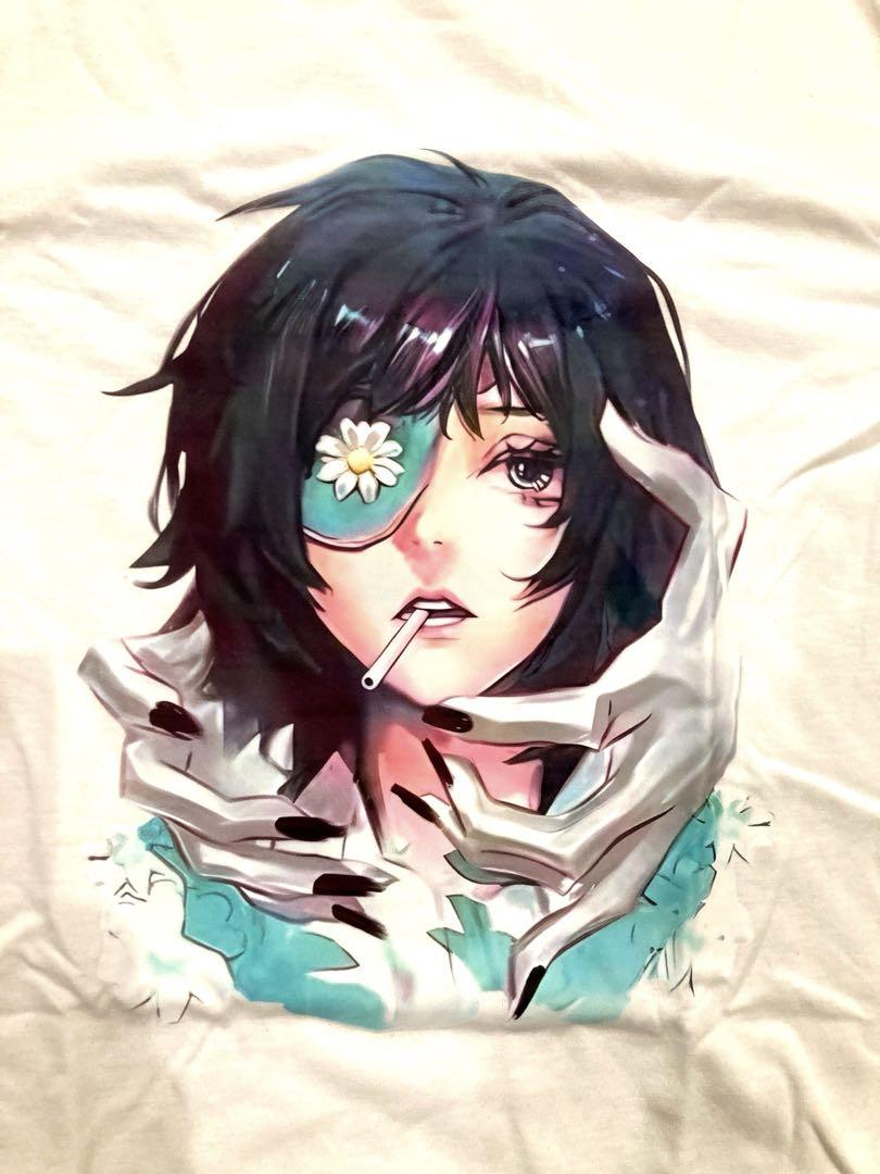 

[USED] Rare Chainsaw Man T-shirt by Himeno, Chainsaw Man merchandise, anime T-shirt