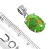 925 Sterling Silver Pendant Women Gemstone Handmade Jewelry Friendship Day Gift Blue Green Purple Copper Turquoise Pearl Lapis Mother Of Pearl