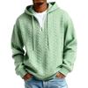 Men's  Long  Sleeves  Leisure  Sports  Half  Zipper  Hooded  Hood  Hoodie