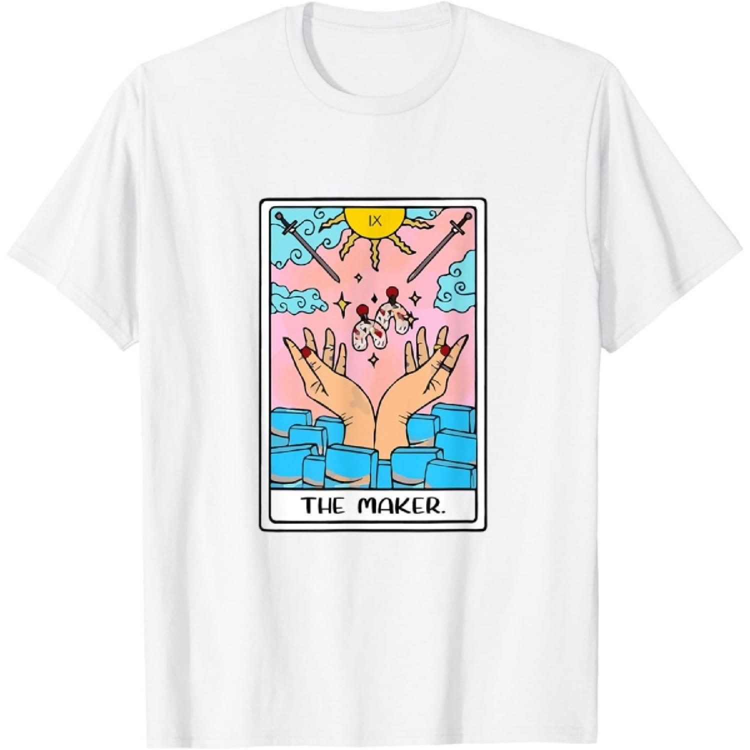 Карта Таро Мастер Мастер по глине Скульптура Керамика Гончарное дело Футболка S