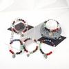 High Quality Crystal Bracelet Beads 8mm Hand-kitted Colorful Tree of Life Bracelet for Feng Shui